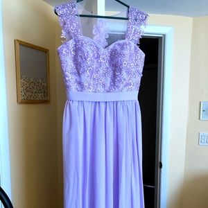 RELISTED - Lilac formal dress